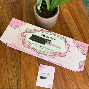 Aria The Waver Professional Pink Marble Hair Tool